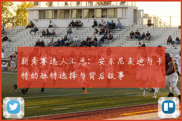 新秀赛选人汇总：安东尼麦迪与卡特的独特选择与背后故事